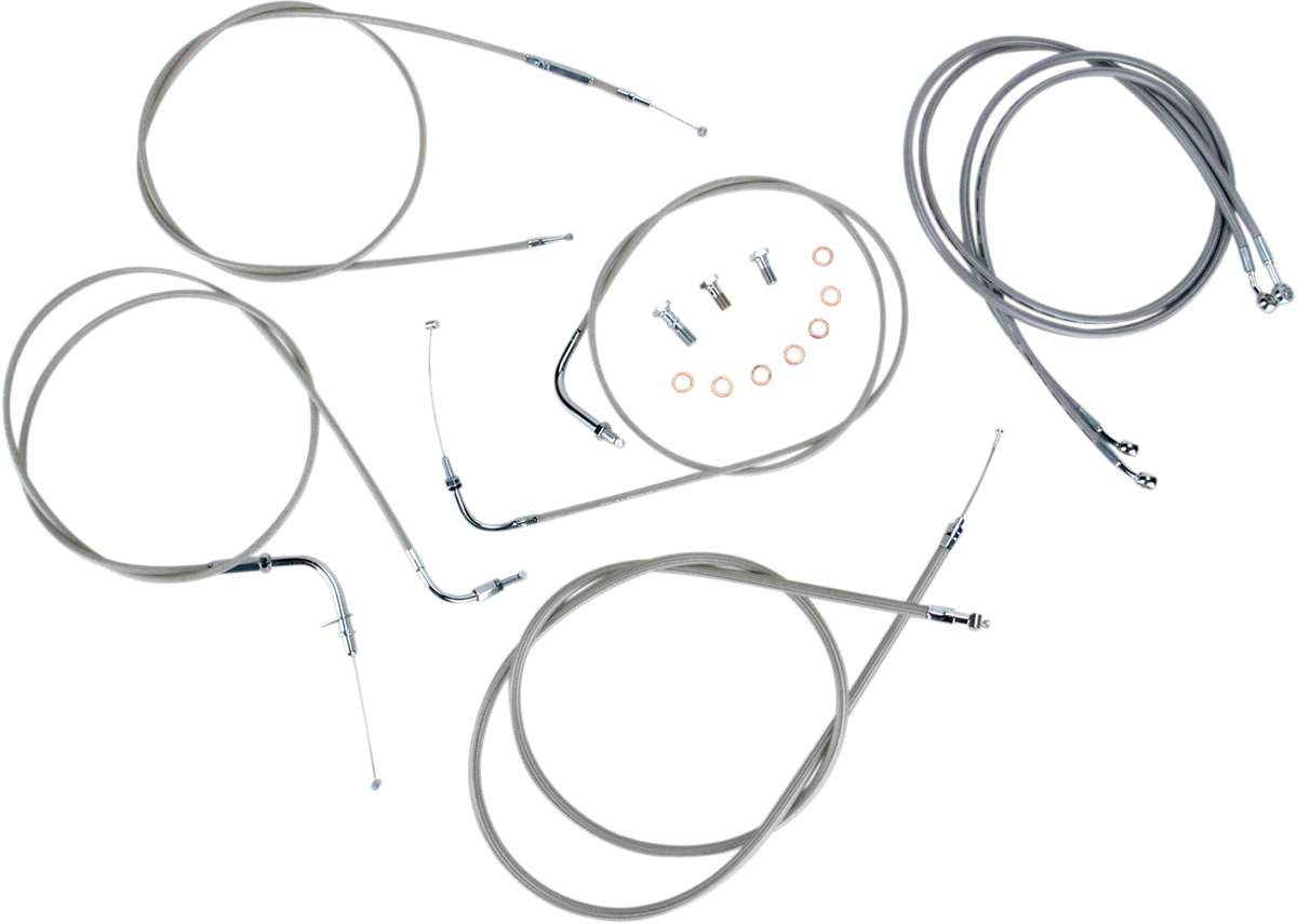 LA CHOPPERS CABLE KIT C12-14 ST18+ABS