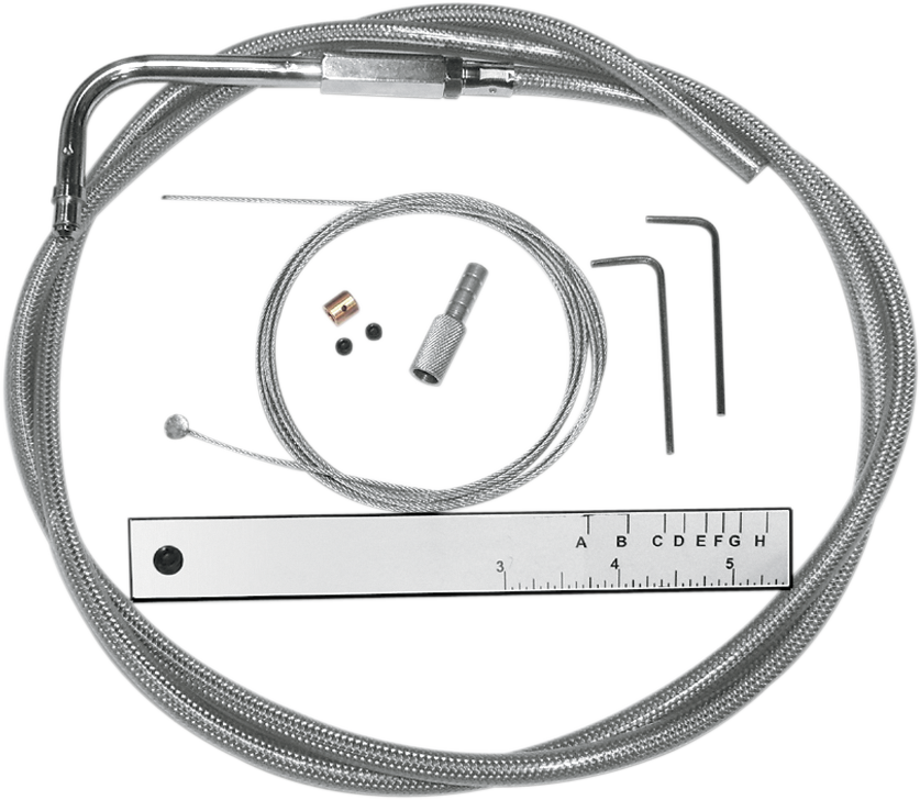 MAGNUM SHIELDING BYO™ Build Your Own™ Control Cable Kit - Idle - 90° - Stainless Steel