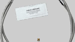 BARNETT Stainless Steel Throttle Cable - +10" - '02-'07 FLH