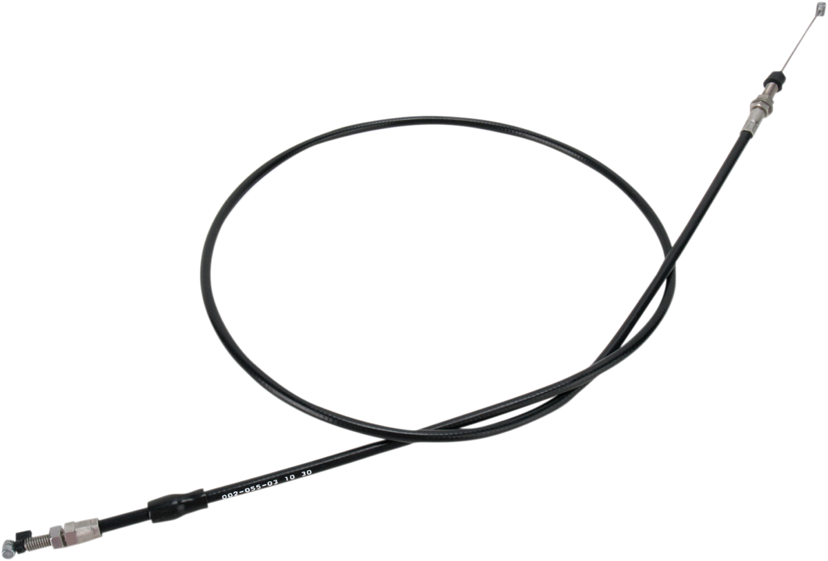 WSM Black Vinyl Throttle Cable - Yamaha