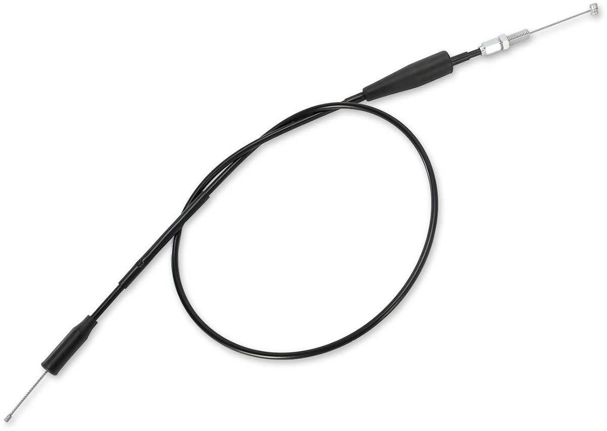 MOOSE OFFROAD Black Vinyl Throttle Cable - 40" - Kawasaki