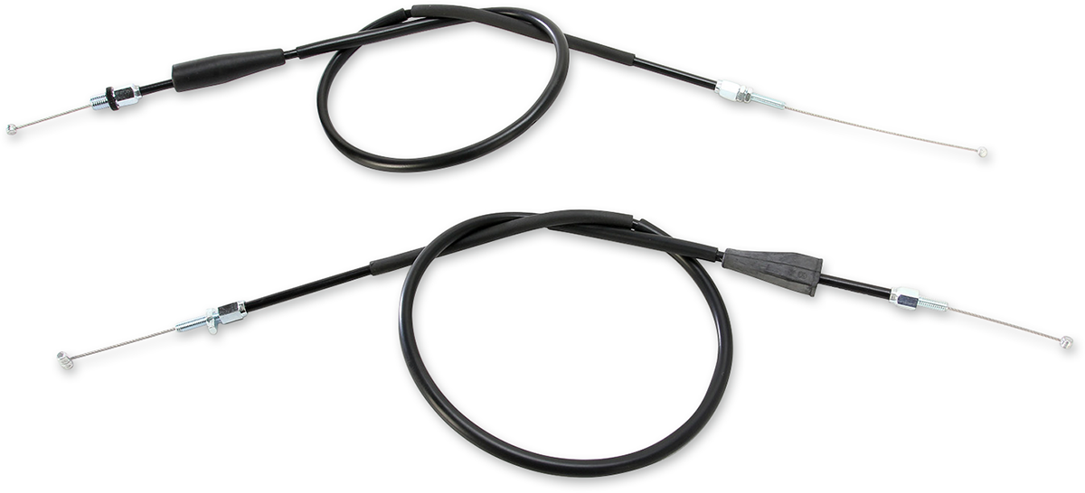 MOOSE OFFROAD Black Vinyl Throttle Cable - 36-3/4" - Honda