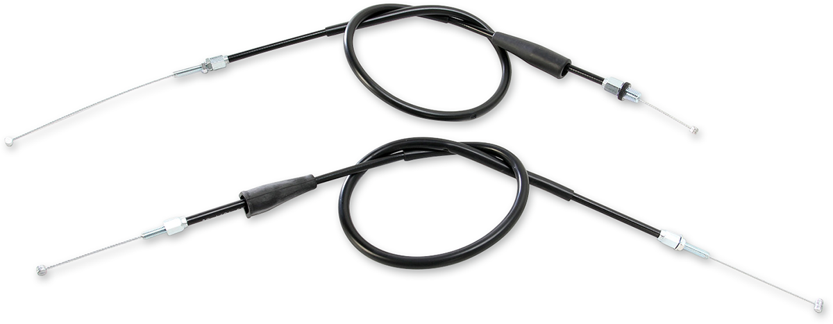 MOOSE OFFROAD Black Vinyl Throttle Cable - 31-1/2" - Honda