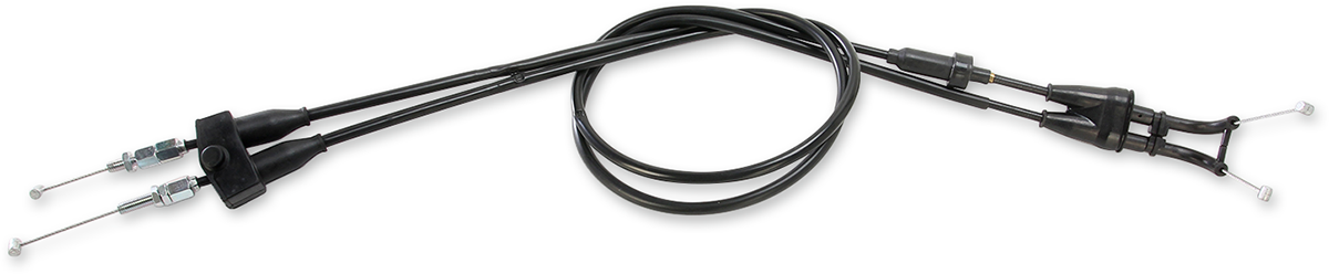 MOOSE OFFROAD Black Vinyl Throttle Cable - 39-3/4" - Suzuki