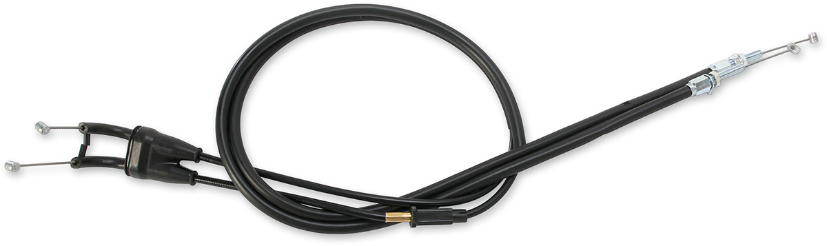 MOOSE OFFROAD Black Vinyl Throttle Cable - 33-1/2" - Kawasaki