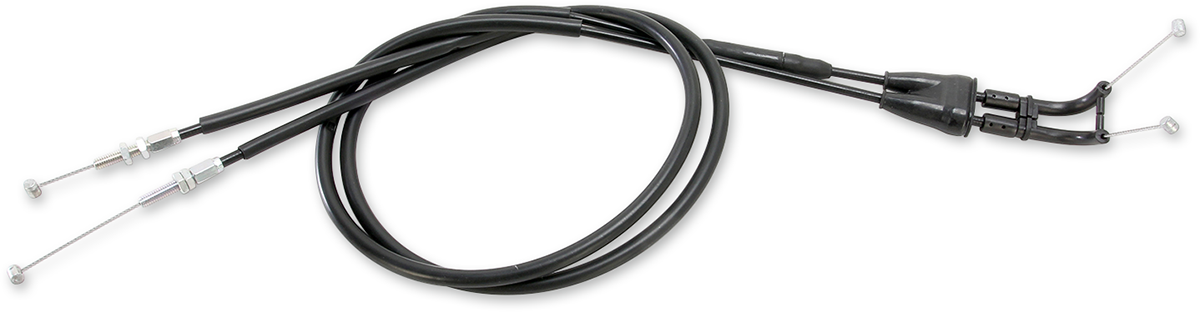 MOOSE OFFROAD Black Vinyl Throttle Cable - 40-3/8" - Suzuki