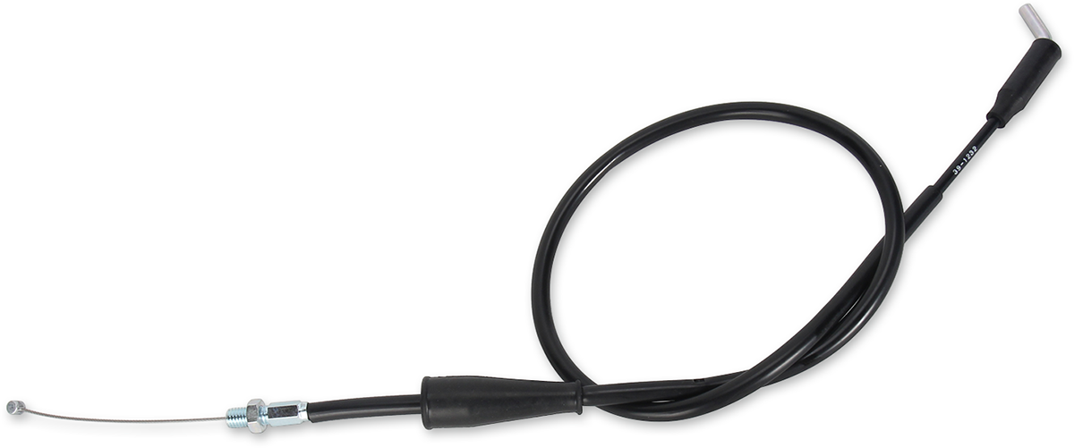 MOOSE OFFROAD Black Vinyl Throttle Cable - 28" - Suzuki