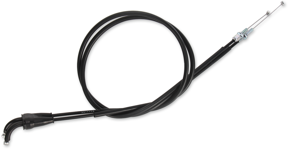 MOOSE OFFROAD Black Vinyl Throttle Cable - 37-3/4" - Yamaha