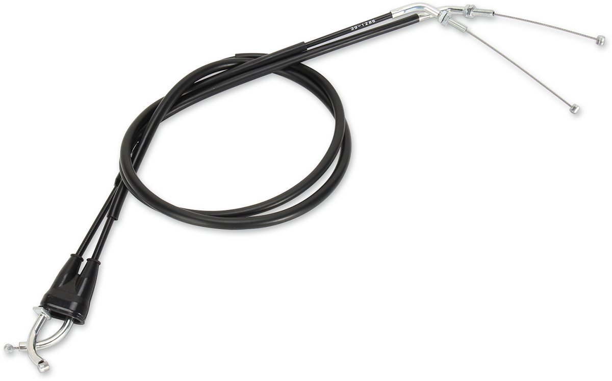 MOOSE OFFROAD Black Vinyl Throttle Cable - 34-1/2" - Suzuki