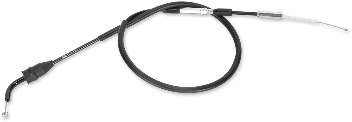 MOOSE OFFROAD Black Vinyl Throttle Cable - 33-3/4" - Yamaha