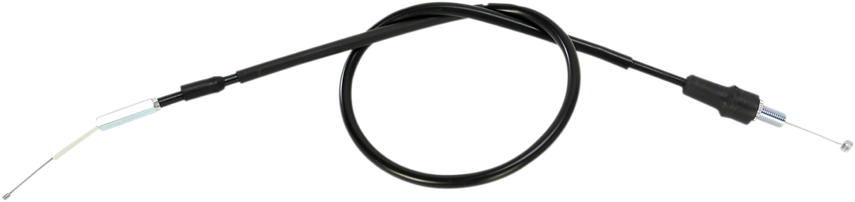 MOOSE OFFROAD Black Vinyl Throttle Cable - Stock Length - Yamaha