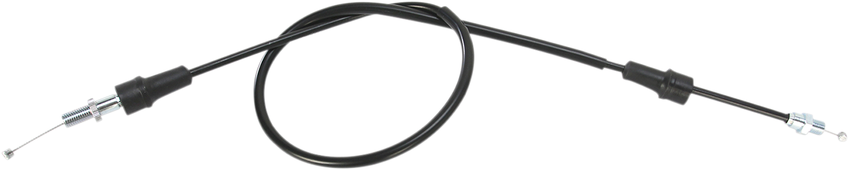 MOOSE OFFROAD Black Vinyl Throttle Cable - 33-1/2" - Yamaha