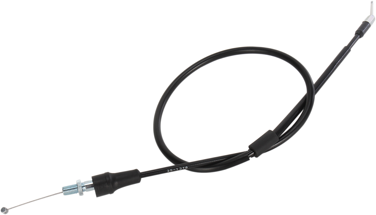 MOOSE OFFROAD Black Vinyl Throttle Cable - Stock Length - Yamaha