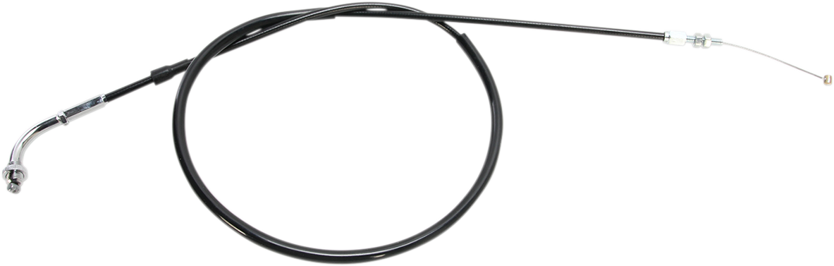 MOTION PRO Black Vinyl Throttle Cable - Pull - +6" - '11-'22 VT750C