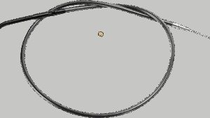 MAGNUM SHIELDING Black Pearl™ Braided Throttle Cable - 34"