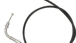 BARNETT Black Vinyl Throttle Cable for Victory - +6" - '03-'07