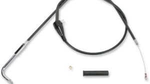DRAG SPECIALTIES Black Vinyl Idle Cable - 31-3/4" - Vinyl