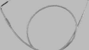 DRAG SPECIALTIES Stainless Braided Idle Cable - 42-1/2"