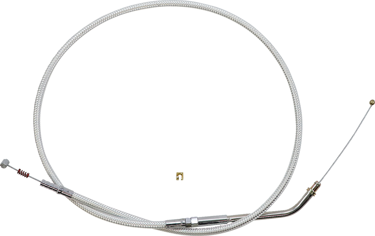 MAGNUM SHIELDING Sterling Chromite II® Braided Idle Cable for Harley-Davidson - 30"