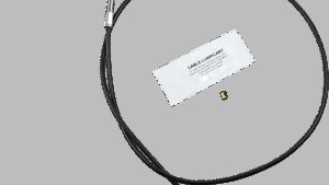 BARNETT Black Vinyl Idle Cable - +6" Size - 37" Length