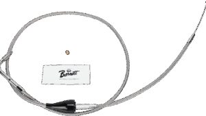 BARNETT Stainless Steel Idle Cable - +6" - '96-'01 Touring