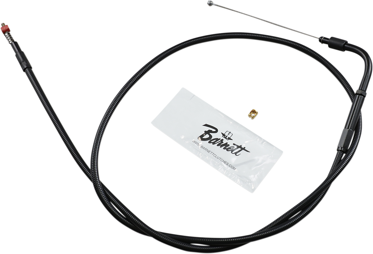 BARNETT Stealth Series Idle Cable - +3" - Dyna/FXR/Softail