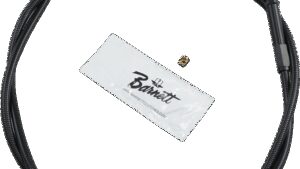BARNETT Stealth Series Idle Cable - +6" - Dyna/FXR/Softail