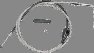 DRAG SPECIALTIES Stainless Braided Idle Cable - 56"