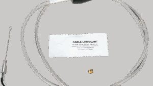 BARNETT Stainless Steel Idle Cable - Cruise - +8" - '96-'01 Touring