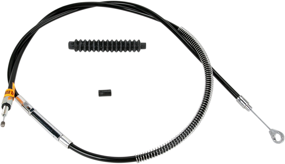 BARNETT High-Efficiency Black Vinyl Clutch Cable - +6" Size