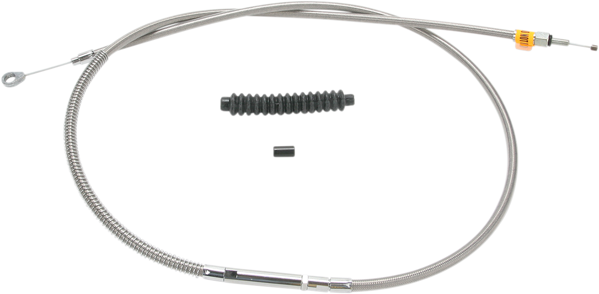 BARNETT High-Efficiency Stainless Steel Clutch Cable for Harley-Davidson - Standard - '93-'03 Dyna