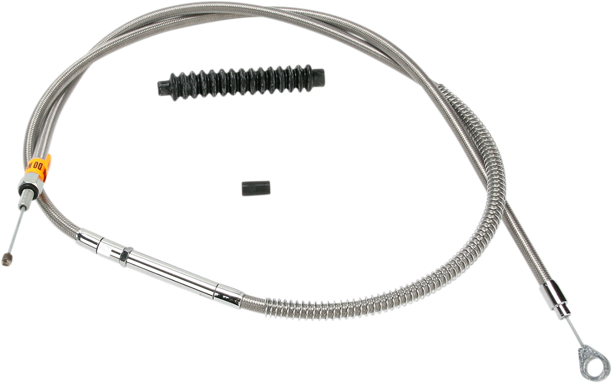 BARNETT High-Efficiency Stainless Steel Clutch Cable for Harley-Davidson - Standard - Dyna/Softail