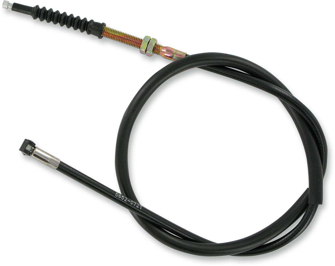 PARTS UNLIMITED Black Vinyl Clutch Cable - Kawasaki