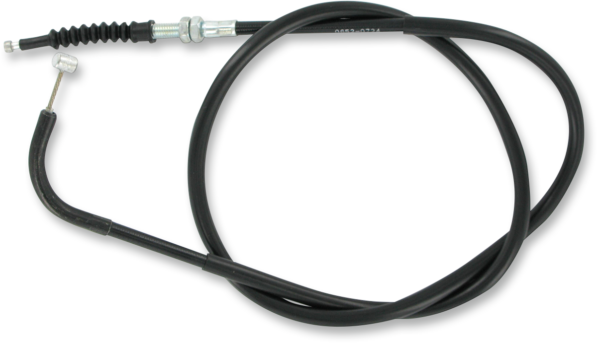 PARTS UNLIMITED Black Vinyl Clutch Cable - Kawasaki