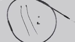 MAGNUM SHIELDING High-Efficiency Black Pearl™ Clutch Cable - 74-11/16"