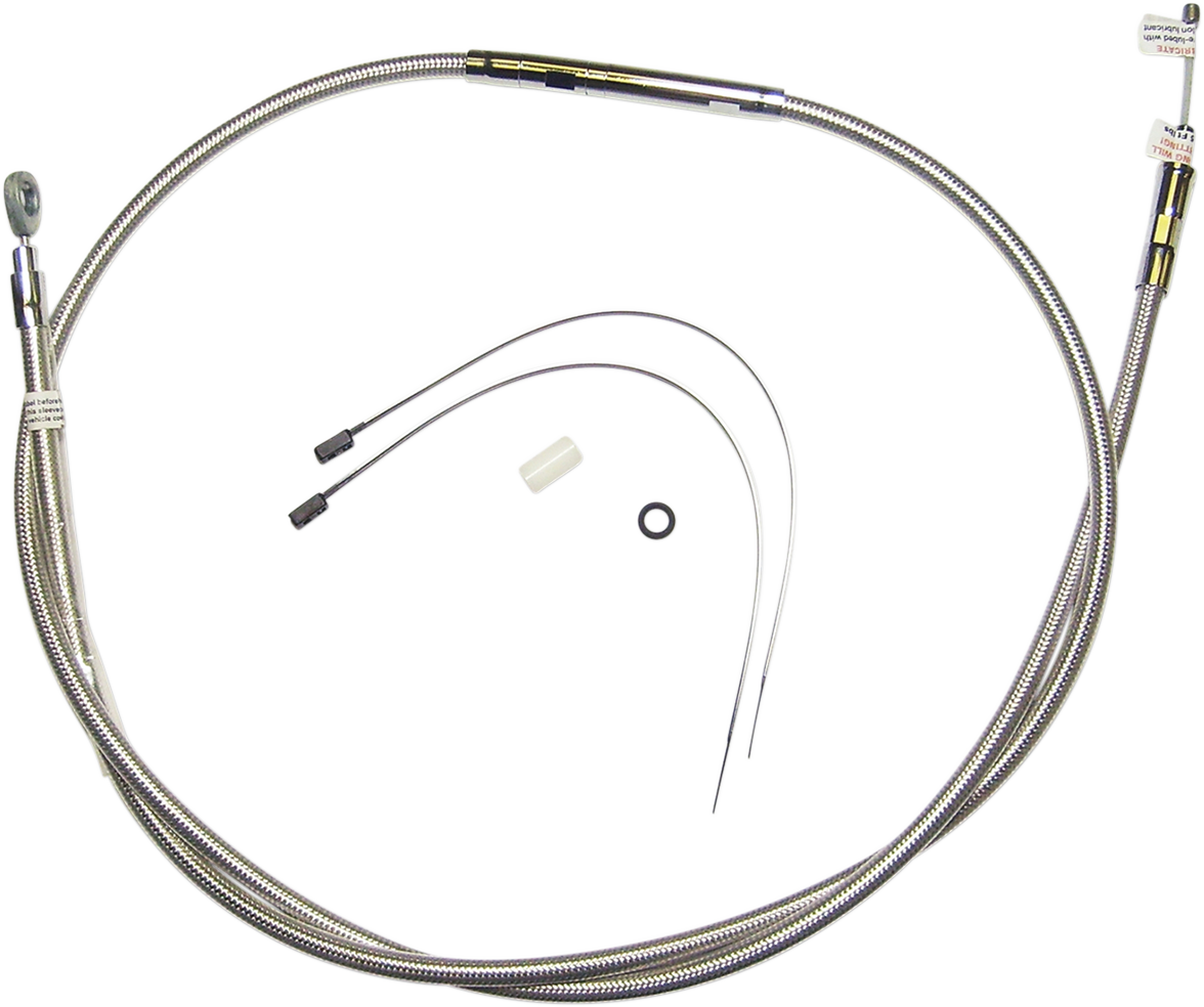 MAGNUM SHIELDING High-Efficiency Polished Stainless Clutch Cable - 70-11/16"