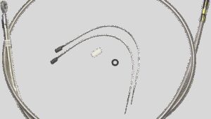 MAGNUM SHIELDING High-Efficiency Polished Stainless Clutch Cable - 62-1/2"