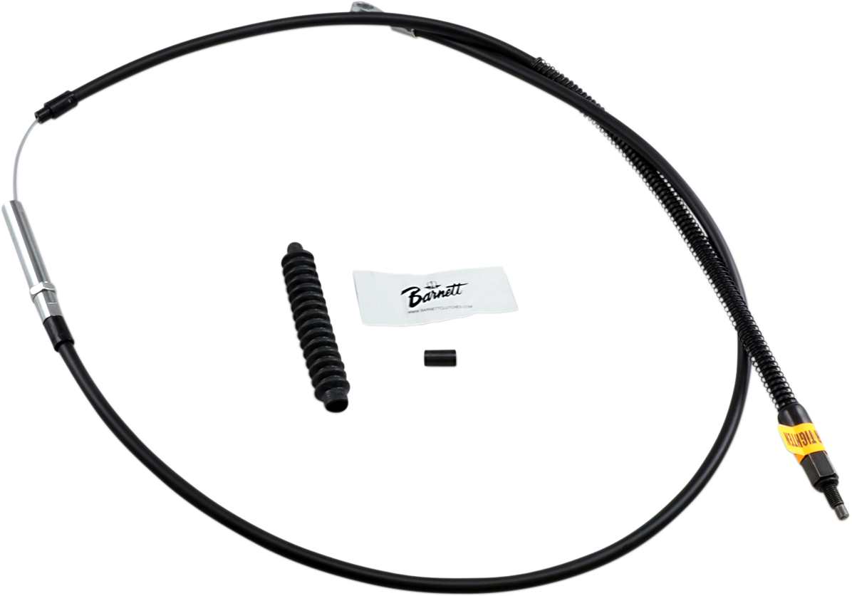 BARNETT High-Efficiency Black Vinyl Clutch Cable - +6" Size