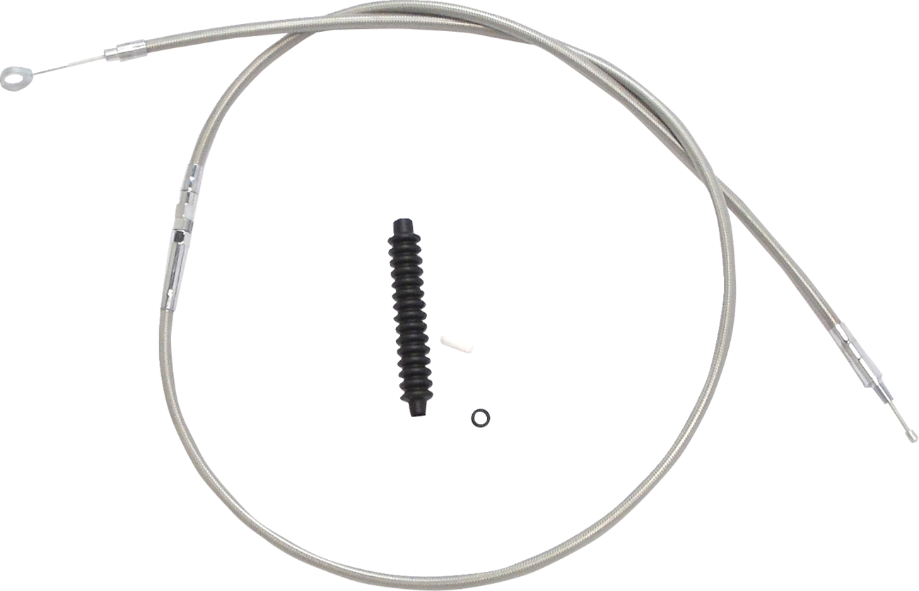 DRAG SPECIALTIES CABLE CLT 80" STNLS