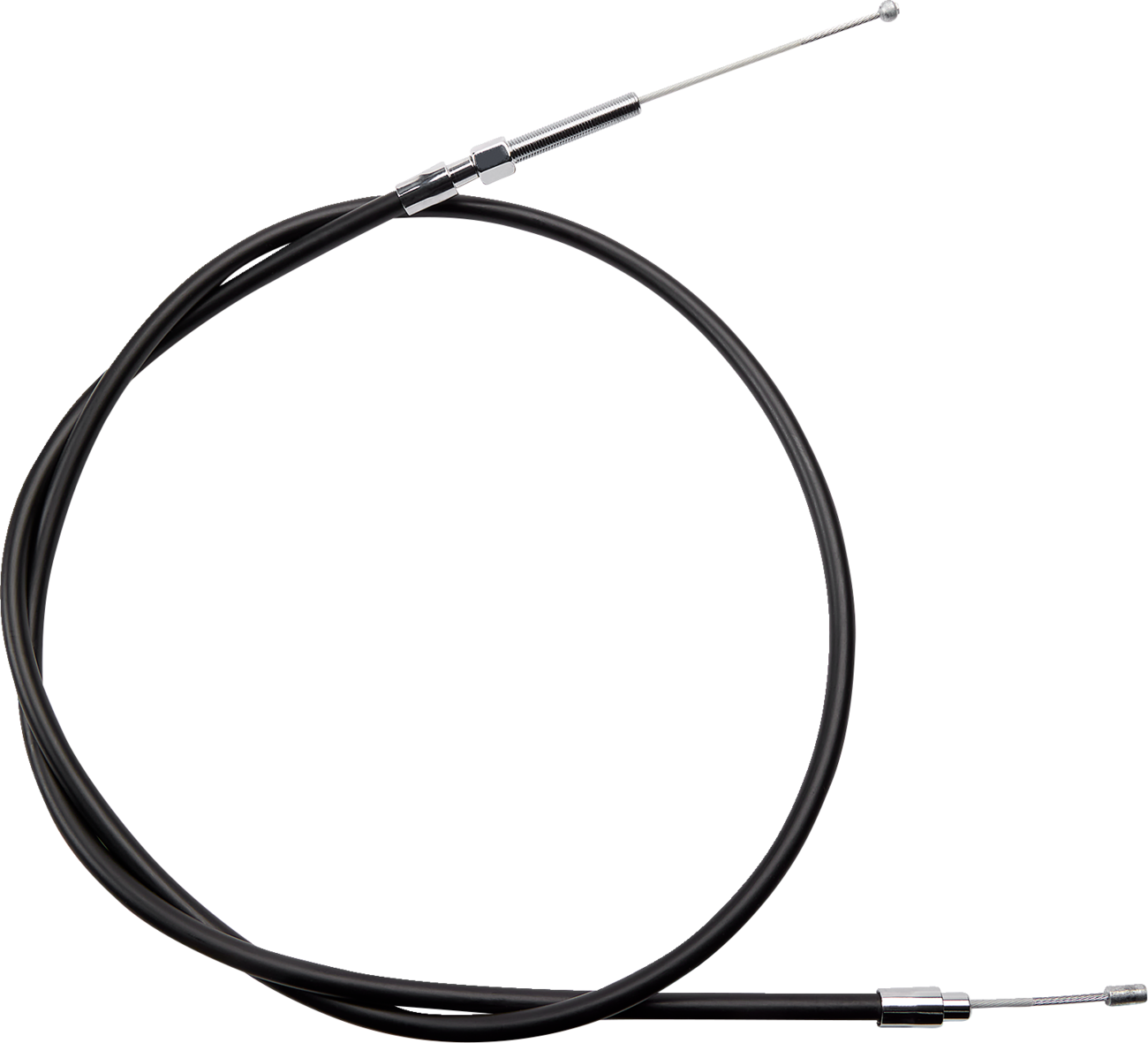 DRAG SPECIALTIES High-Efficiency Black Vinyl Clutch Cable - 58"