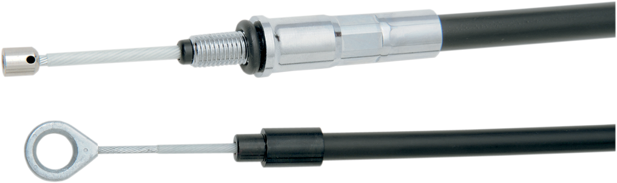 MAGNUM SHIELDING BYO™ Build Your Own™ Clutch Cable Kit - 80" - Dyna/Softail - Black Vinyl