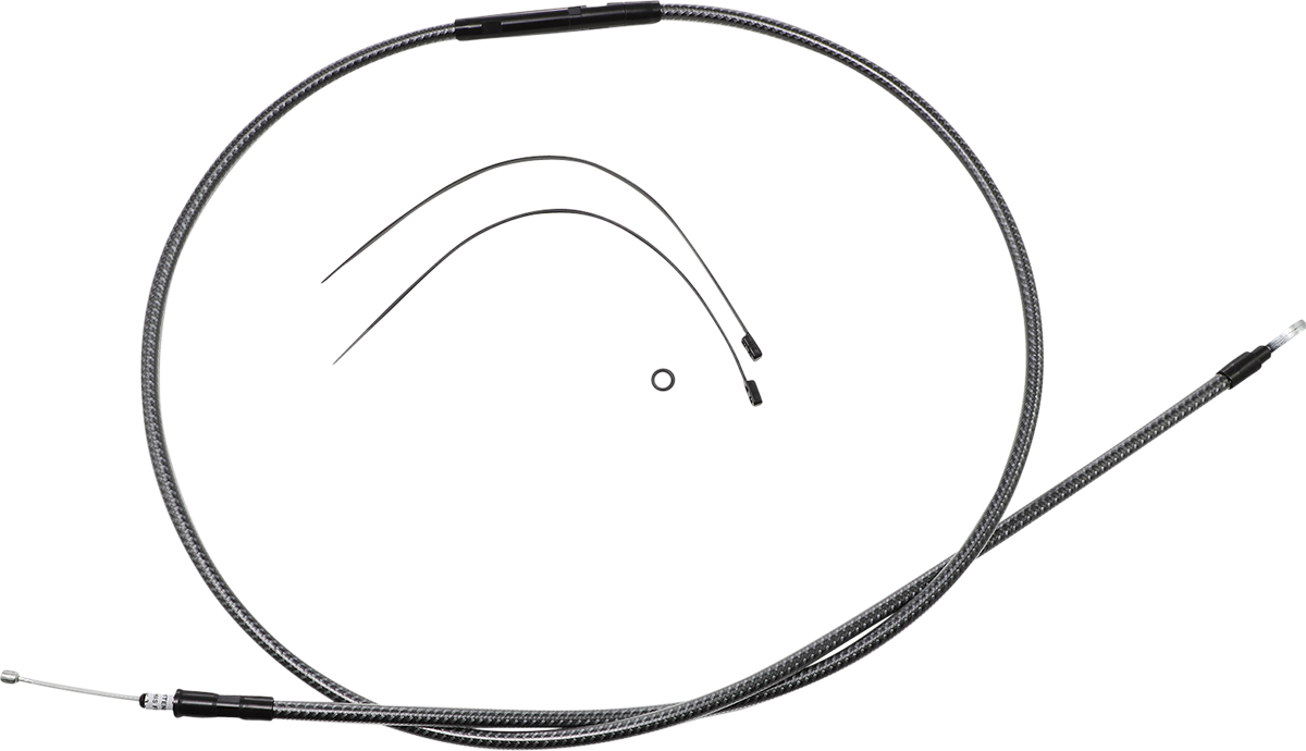 MAGNUM SHIELDING High-Efficiency Polished KARBONFIBR Clutch Cable - 74-11/16"