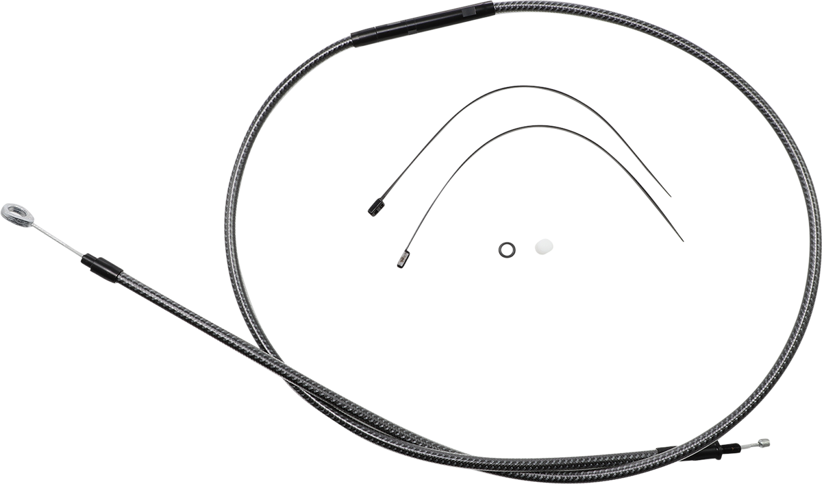 MAGNUM SHIELDING High-Efficiency Polished KARBONFIBR Clutch Cable - 66-11/16"