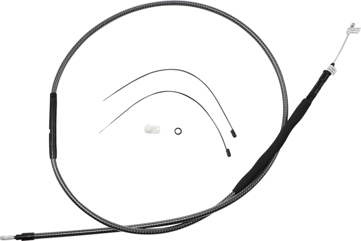MAGNUM SHIELDING High-Efficiency Polished KARBONFIBR Clutch Cable - 72-11/16"