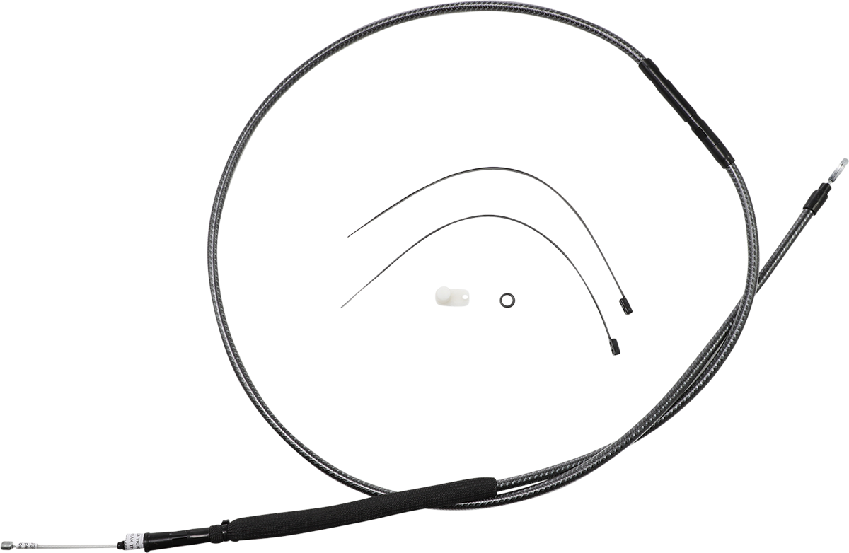 MAGNUM SHIELDING High-Efficiency Polished KARBONFIBR Clutch Cable - 74-11/16"