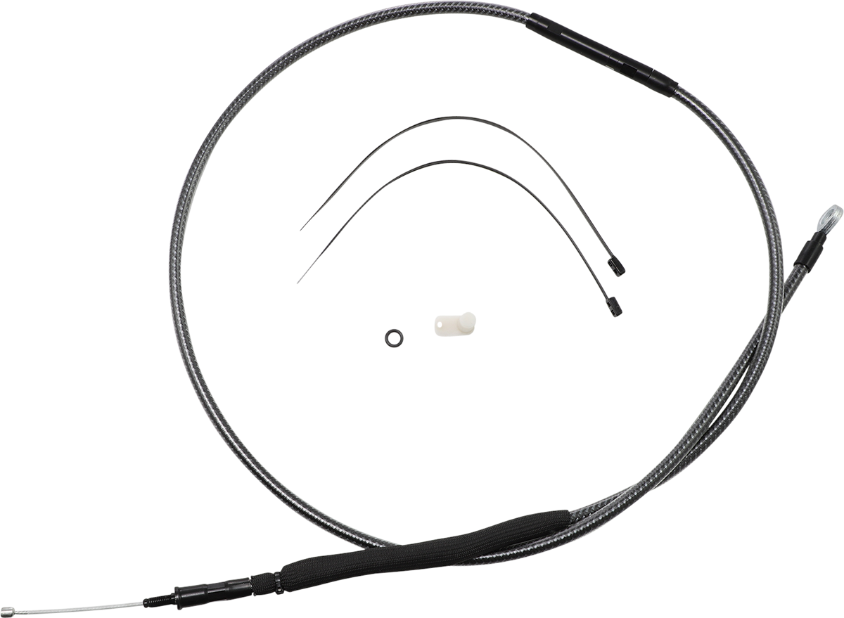 MAGNUM SHIELDING High-Efficiency Polished KARBONFIBR Clutch Cable - 66-11/16"