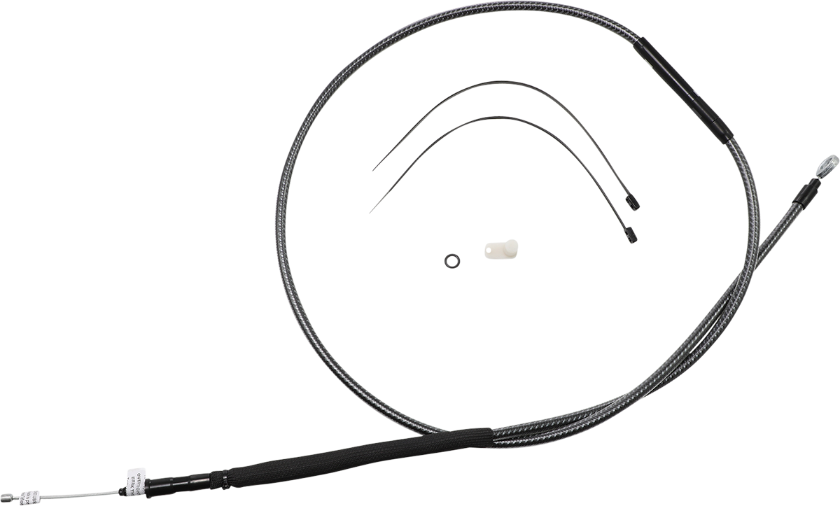 MAGNUM SHIELDING High-Efficiency Polished KARBONFIBR Clutch Cable - 68-11/16"