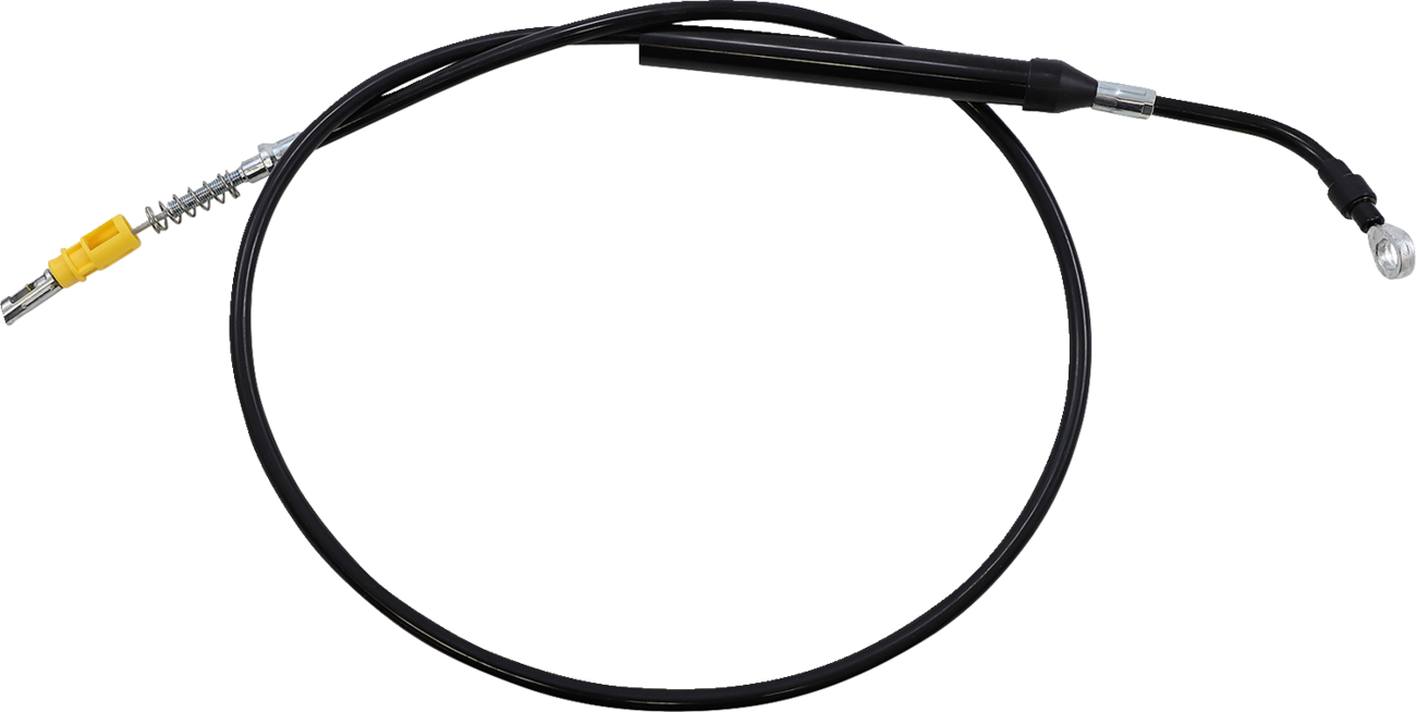 LA CHOPPERS Black Vinyl Clutch Cable - 18"- 20" Ape Hanger Handlebars - '21-'22 Road Glide