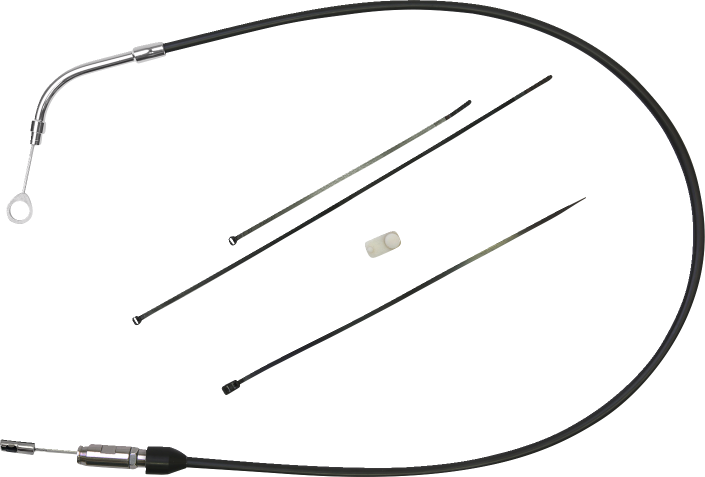 DRAG SPECIALTIES CABLE CLTCH UPPER BENT39 - Image 2