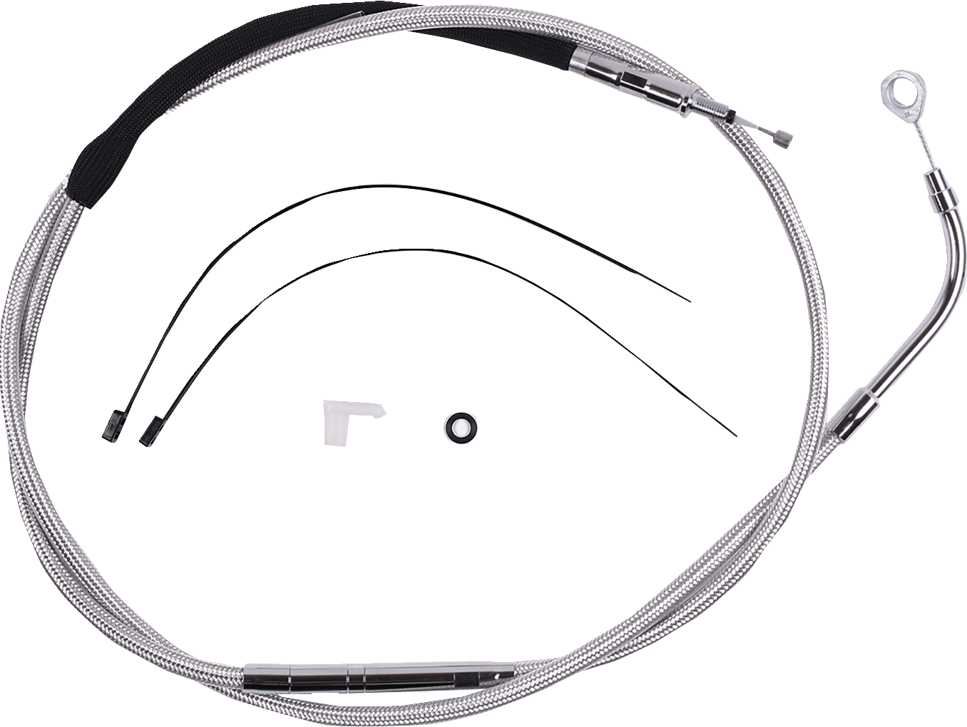 MAGNUM SHIELDING High-Efficiency Polished Stainless Clutch Cable - 67-3/4"